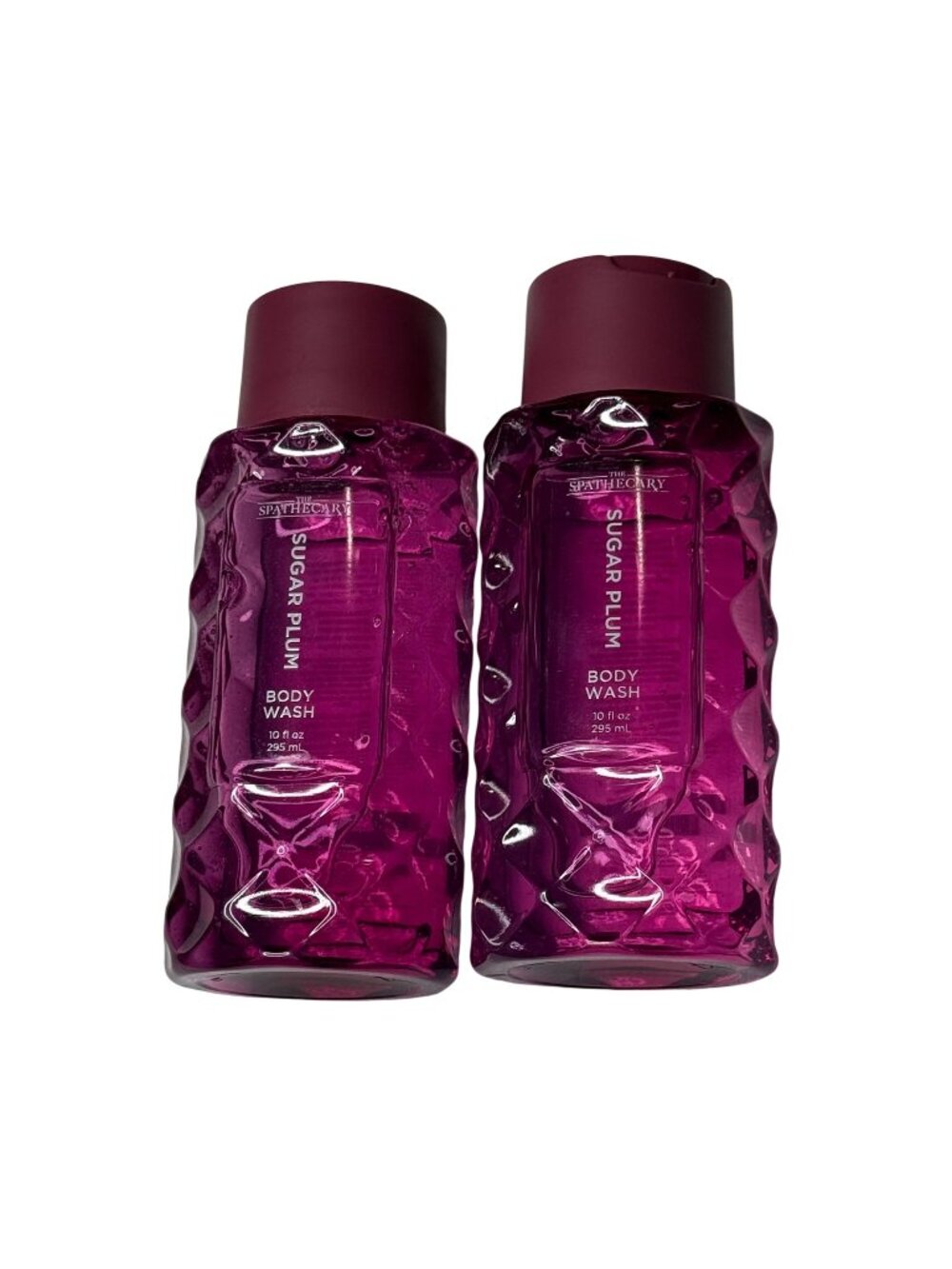 Spathecary Sugar Plum Hydrating Body Wash 2 Pack 10 oz Bath Shower New